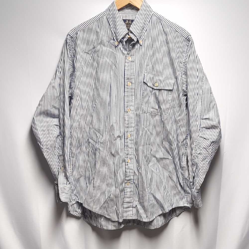 Willis & Geiger Cotton Striped Men's Shirt With Unique Tailoring